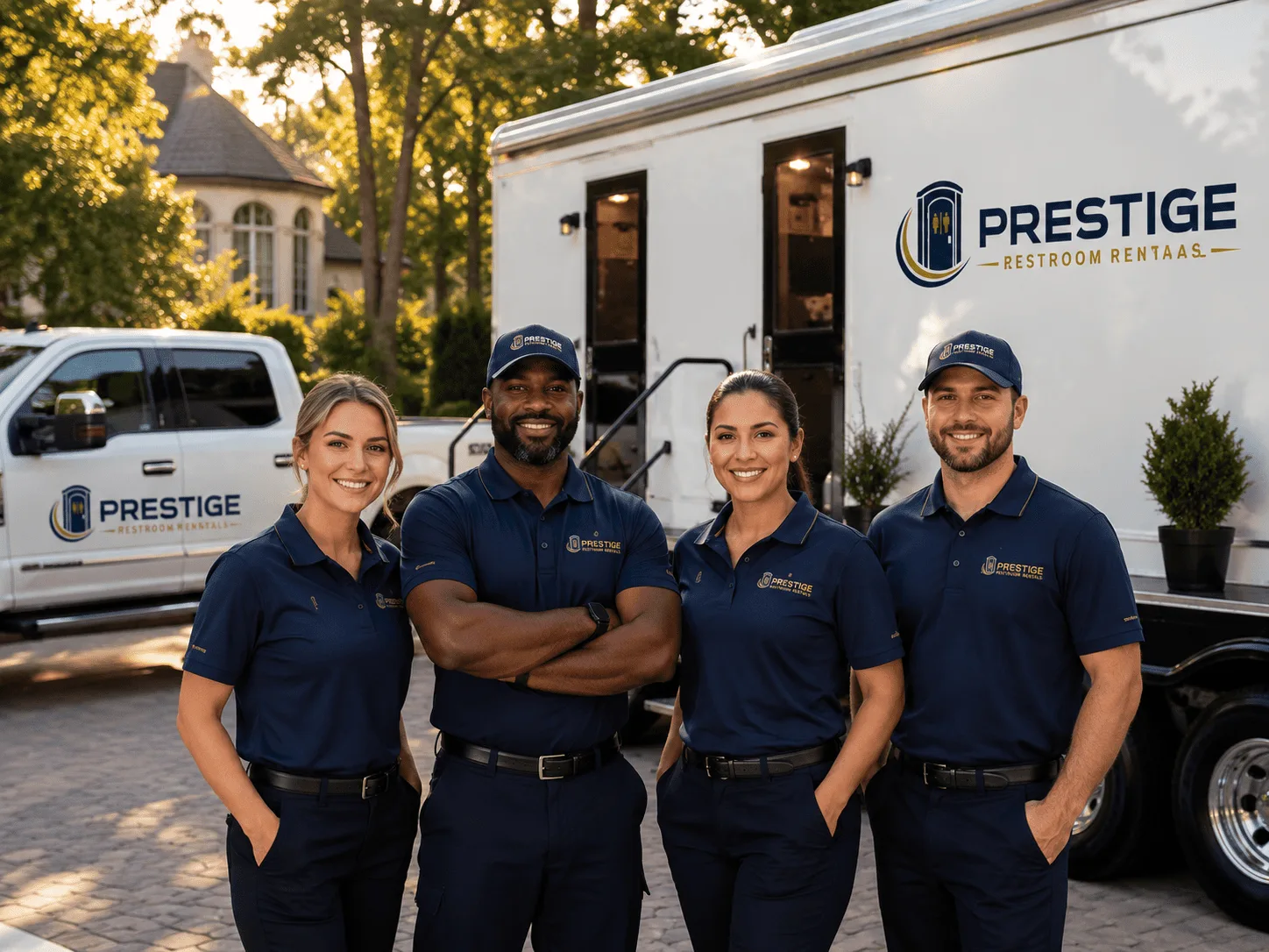 Trusted Luxury Portable Restrooms company in Oberlin, LA
